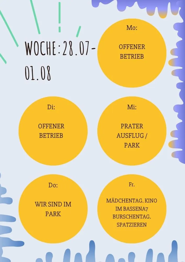 Wochenprogramm
